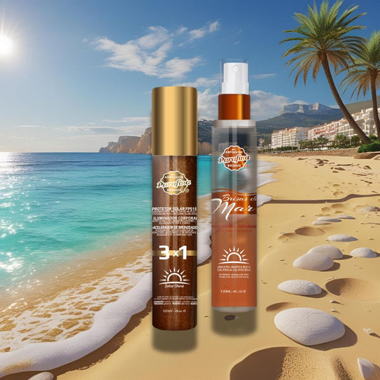 Dupla SolarShine + Brisas Parafina Bronze Arpoador