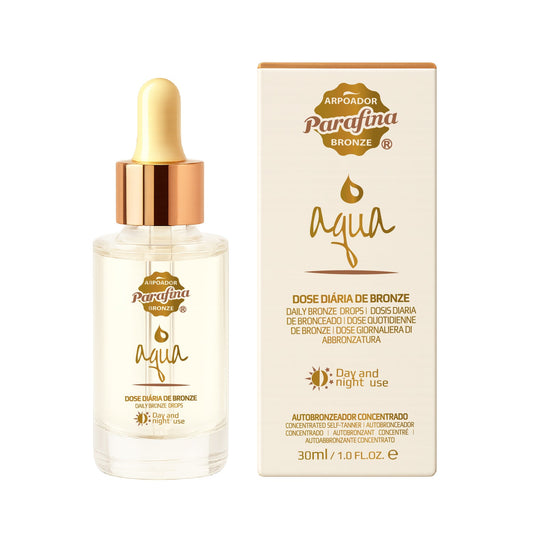 Booster AutoBronzeador Concentrado AQUA  (Bronzeamento Sem Sol) Parafina Bronze Arpoador